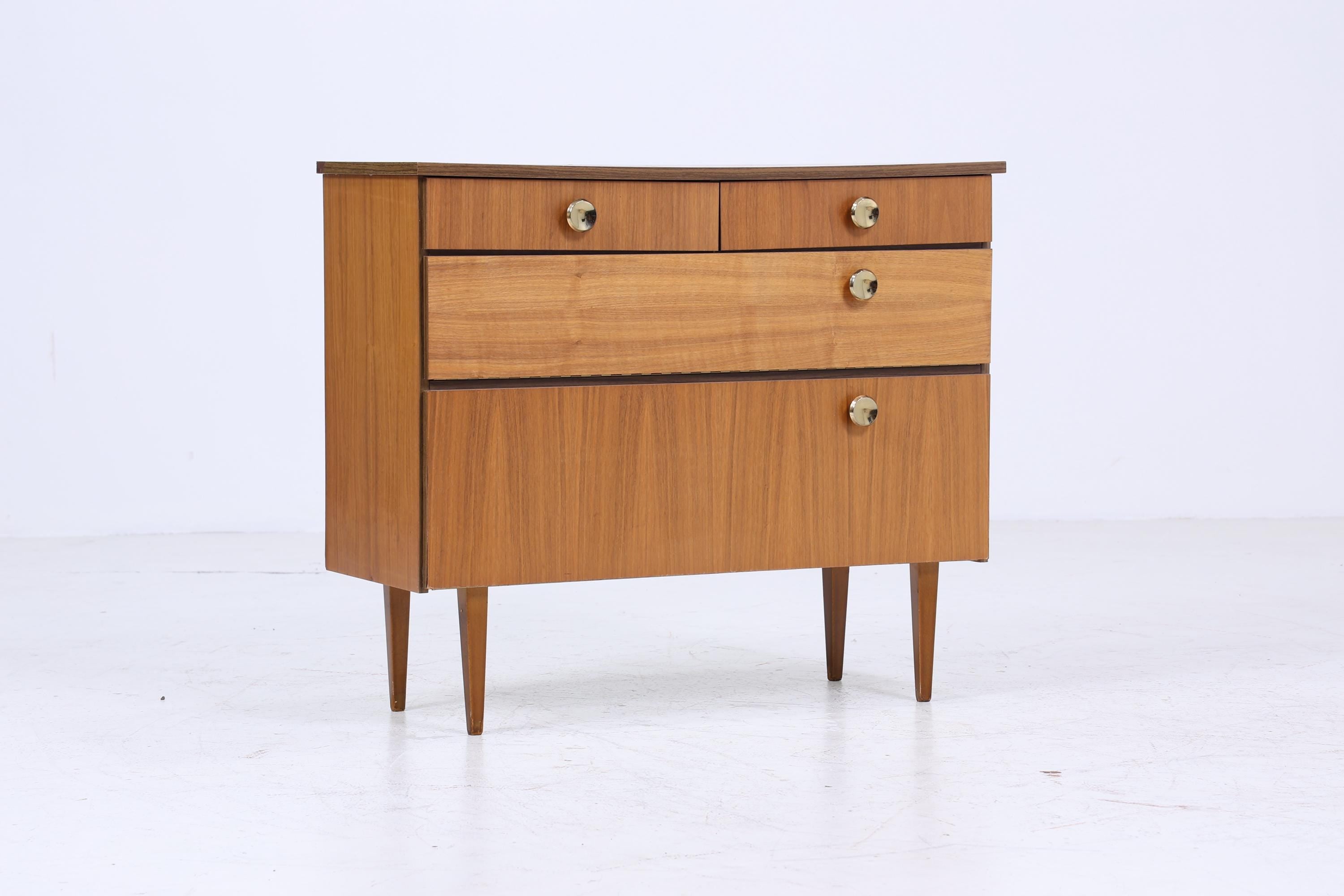 Vintage Kommode 60er Jahre | Mid Century Schubladen Schrank 60er Jahre Aufbewahrung Retro 70er Holz