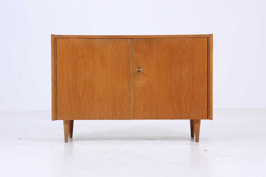 Vintage Hellerau 414/A Anrichte aus Eiche | Mid Century Kommode  Schubladen Schrank | Holz Aufbewahrung