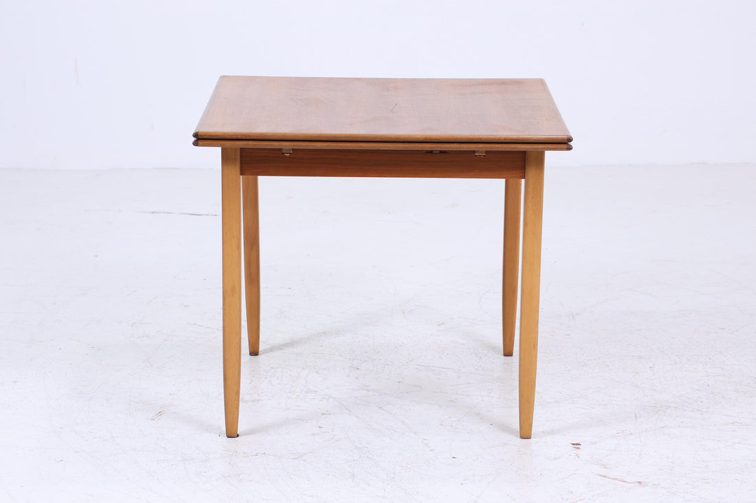 Vintage Küchentisch 60er Jahre | Mid Century Esstisch Tisch Retro 70er Holz Ausziehbar