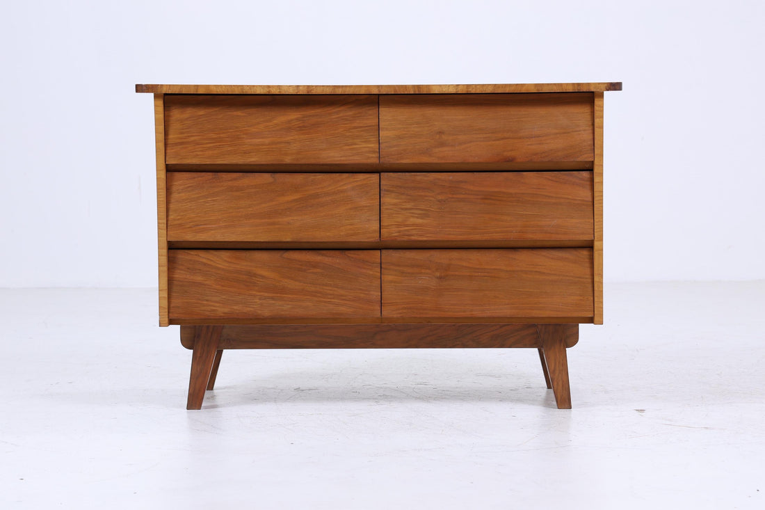 Wundervolle Vintage Schubladen Kommode | Mid Century Schubladen Schrank | Holz Aufbewahrung 60er 70er Jahre