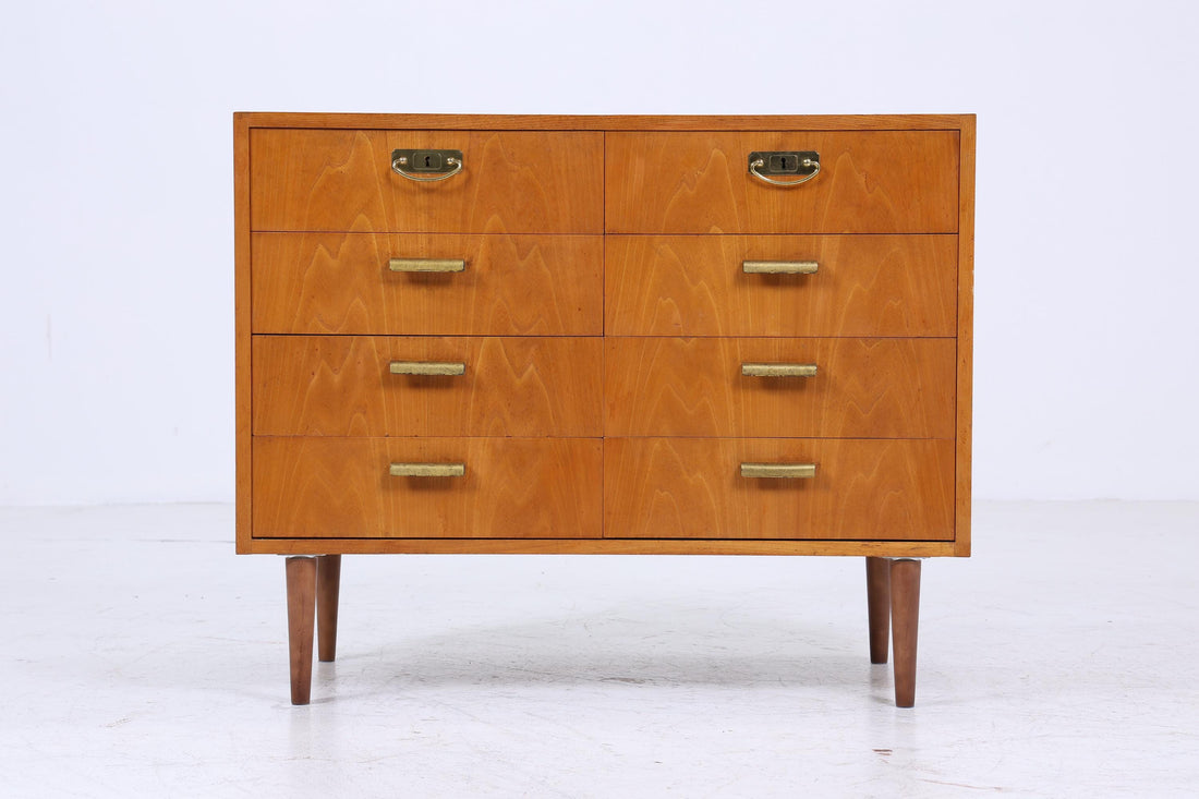 Wundervolle Vintage Schubladen Kommode | Mid Century Schubladen Schrank | Holz Aufbewahrung 60er 70er Jahre
