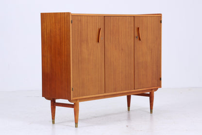 Wunderschönes Vintage Highboard 60er Jahre | Mid Century Sideboard Schubladen Schrank Holz Aufbewahrung