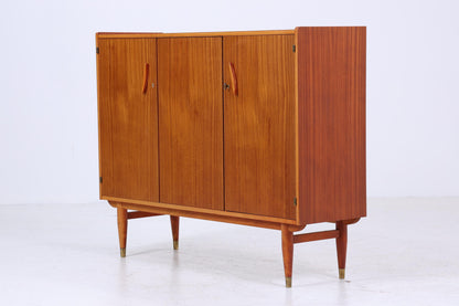 Wunderschönes Vintage Highboard 60er Jahre | Mid Century Sideboard Schubladen Schrank Holz Aufbewahrung