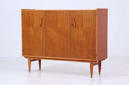 Wunderschönes Vintage Highboard 60er Jahre | Mid Century Sideboard Schubladen Schrank Holz Aufbewahrung