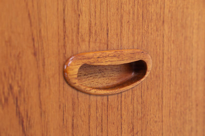 Vintage Teak Schubladen Kommode 60er Jahre | Mid Century Schrank | Retro Holz Aufbewahrung
