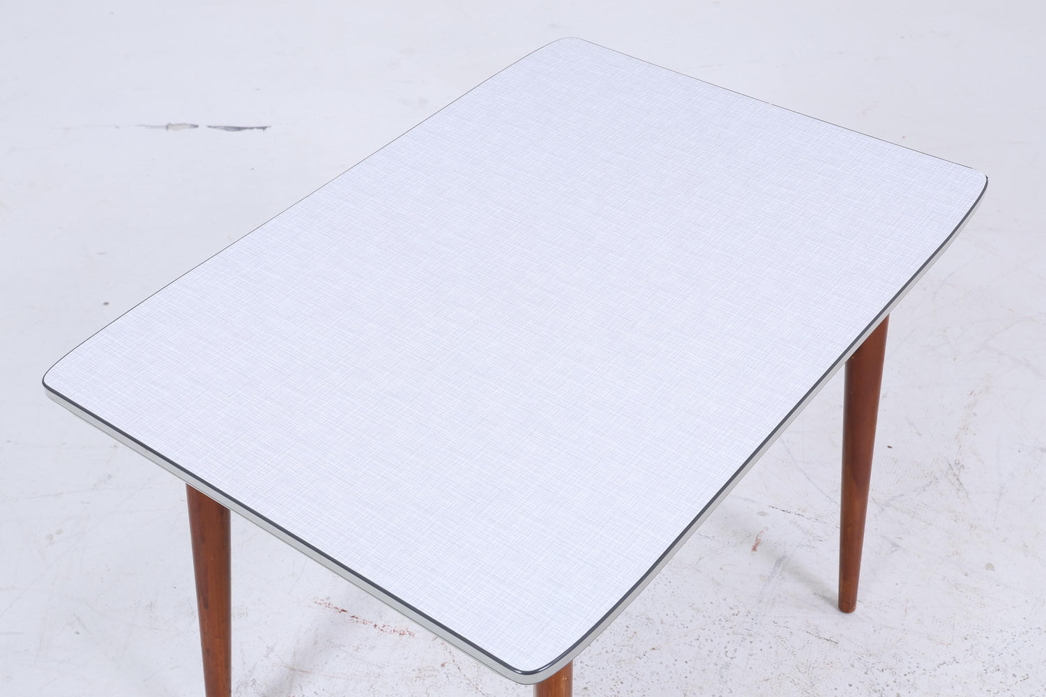 Klassischer Vintage Küchentisch 60er Jahre | Mid Century Esstisch Tisch Retro 70er Holz Resopal Ausziehbar