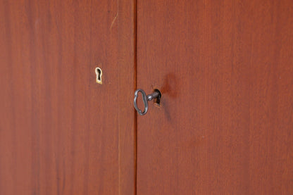 Zeitloser Vintage Schrank 60er Jahre | Mid Century Wäscheschrank Schubladen Fächerschrank Holz Retro Aufbewahrung