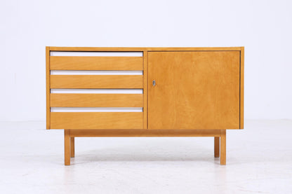 ❌SALE❌ Vintage Hellerau 794/9-16 Kommode aus Birkenholz | Mid Century Schubladen Schrank | Holz Aufbewahrung