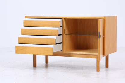 ❌SALE❌ Vintage Hellerau 794/9-16 Kommode aus Birkenholz | Mid Century Schubladen Schrank | Holz Aufbewahrung