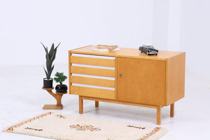 ❌SALE❌ Vintage Hellerau 794/9-16 Kommode aus Birkenholz | Mid Century Schubladen Schrank | Holz Aufbewahrung