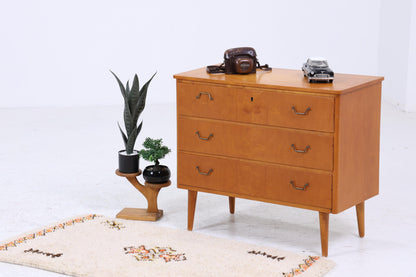 Vintage Schubladen Kommode | Mid Century Schubladen Schrank |  60er 70er Jahre Holz Aufbewahrung