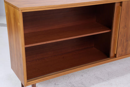 Vintage Sideboard 60er Jahre | Mid Century Schubladen Nussbaum Anrichte Holz Aufbewahrung