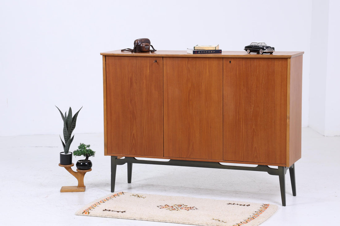 Vintage highboard 60s | Mid Century sideboard drawer cabinet wooden storage