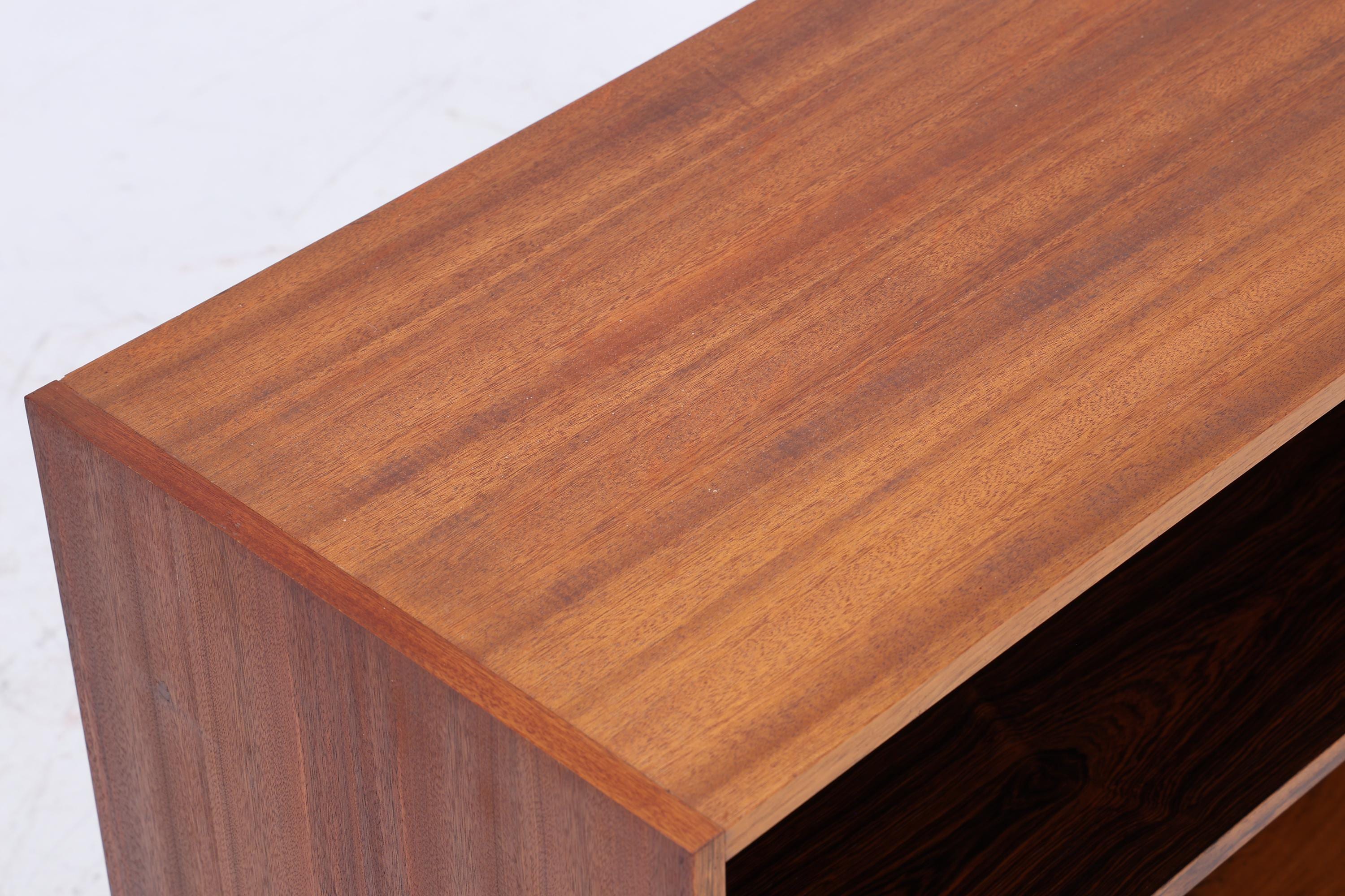 Offenes Vintage Regal 60er | Mid Century Schrank Vintage Flur Aufbewahrung Retro Holz
