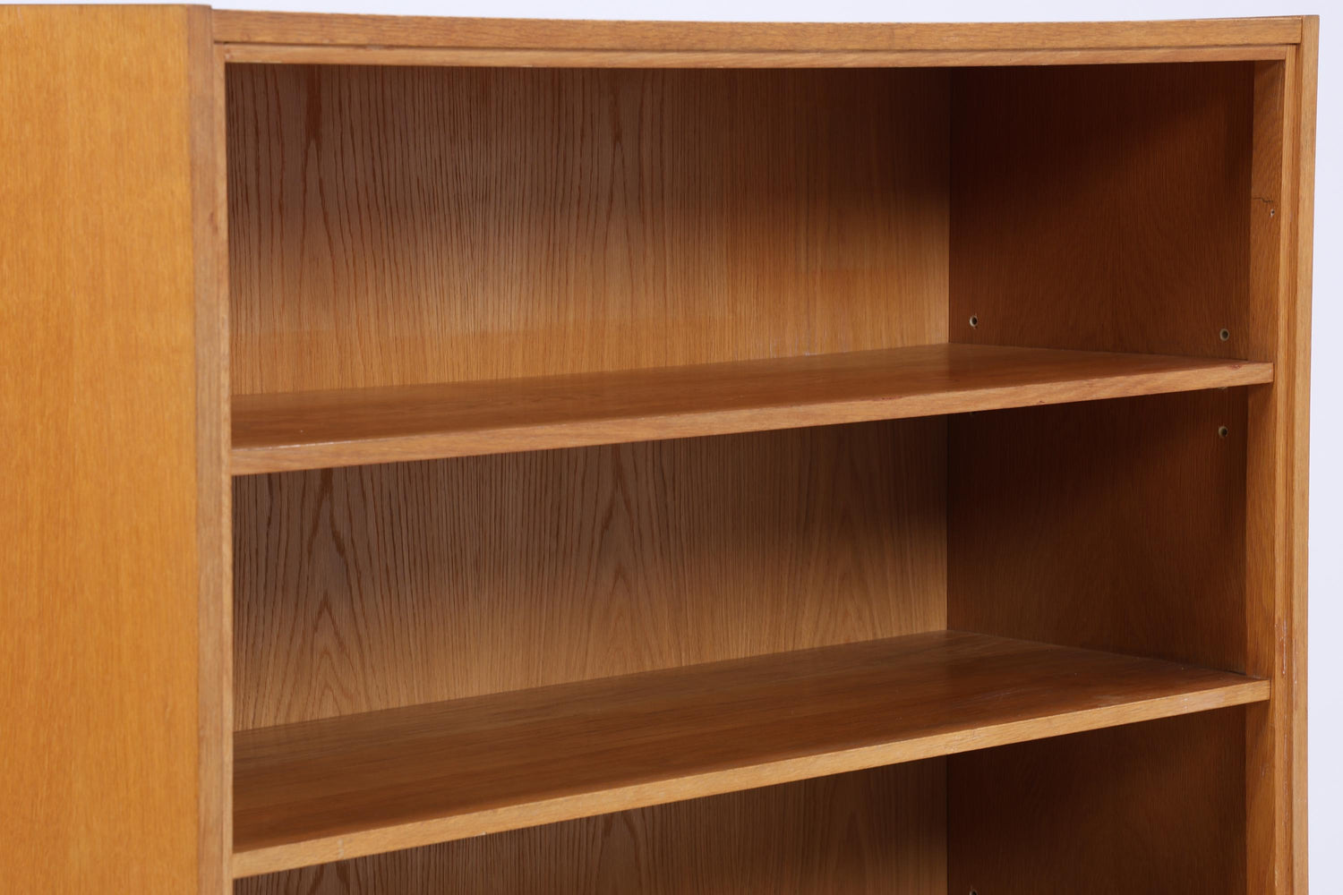 Vintage Hellerau Bücherregal 414/K | Mid Century Schrank aus Eiche | Retro Regal Holz Aufbewahrung