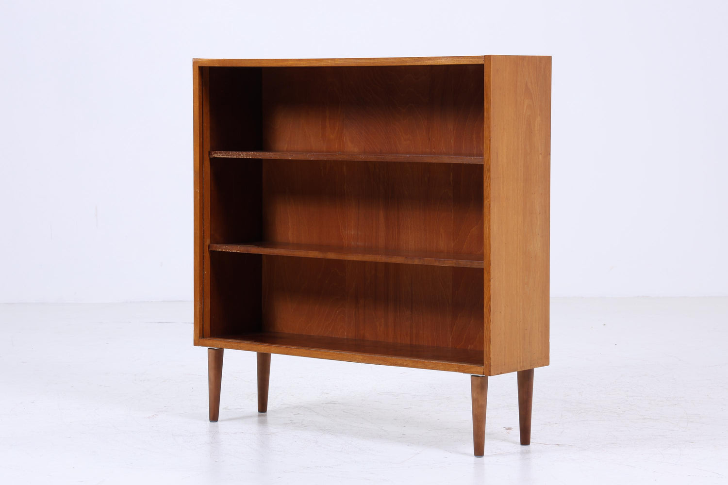 Offene Vintage Hellerau Kommode aus Esche | Mid Century Schrank Vintage Flur Aufbewahrung Retro Holz 60er 70er Jahre