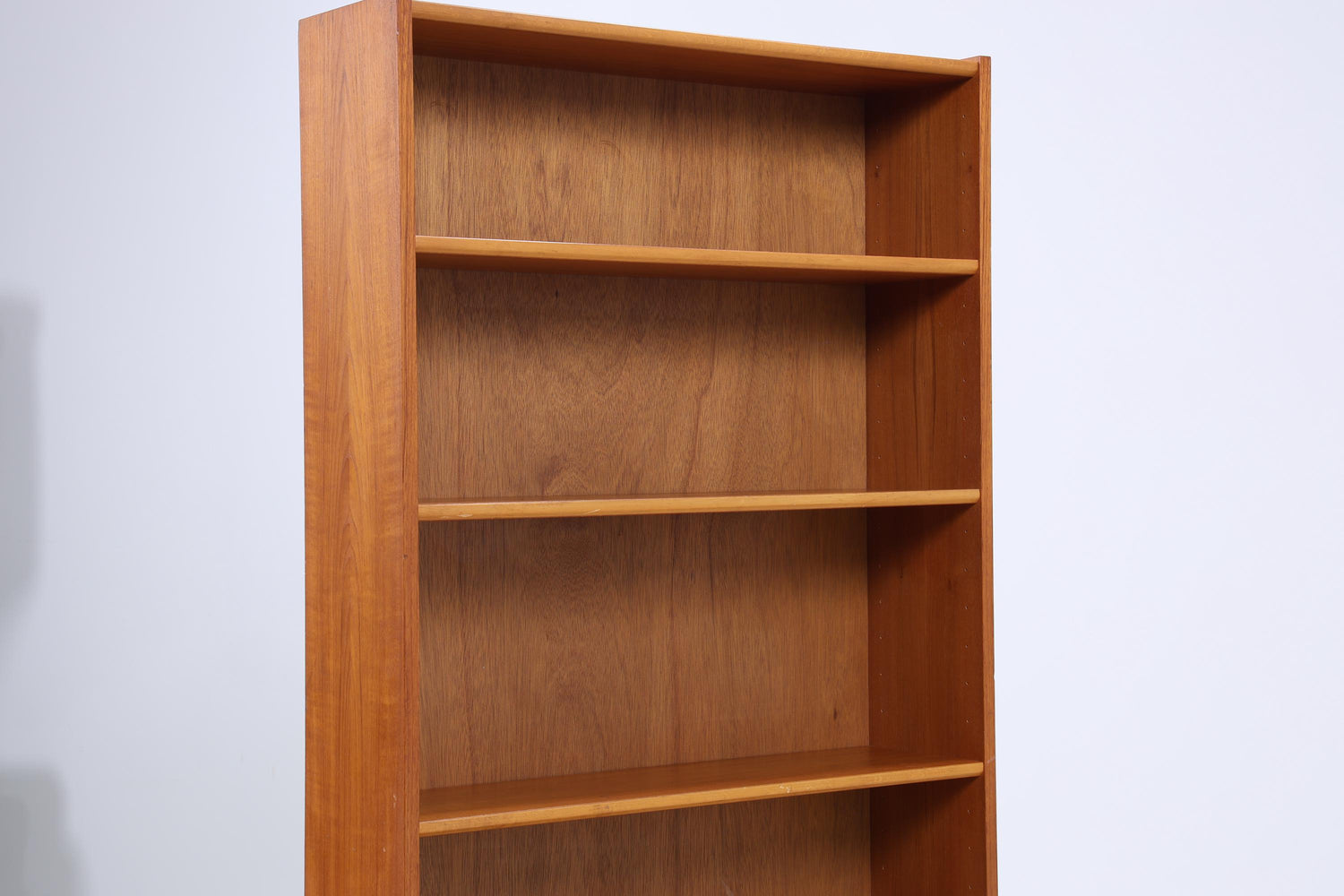 Vintage Teak Bücherregal | Mid Century Regal | 60er Jahre Retro Holz Aufbewahrung