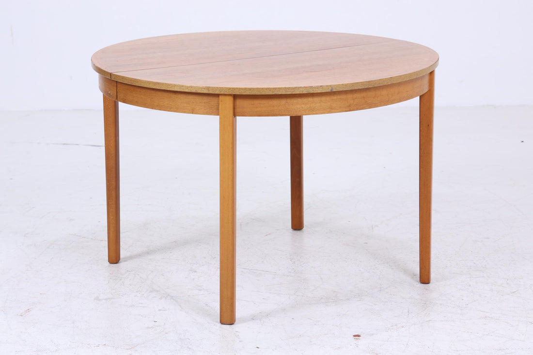 Vintage Küchentisch 60er Jahre | Mid Century Esstisch Tisch Retro 70er Holz Ausziehbar