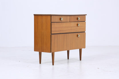 Vintage Kommode 60er Jahre | Mid Century Schubladen Schrank 60er Jahre Aufbewahrung Retro 70er Holz