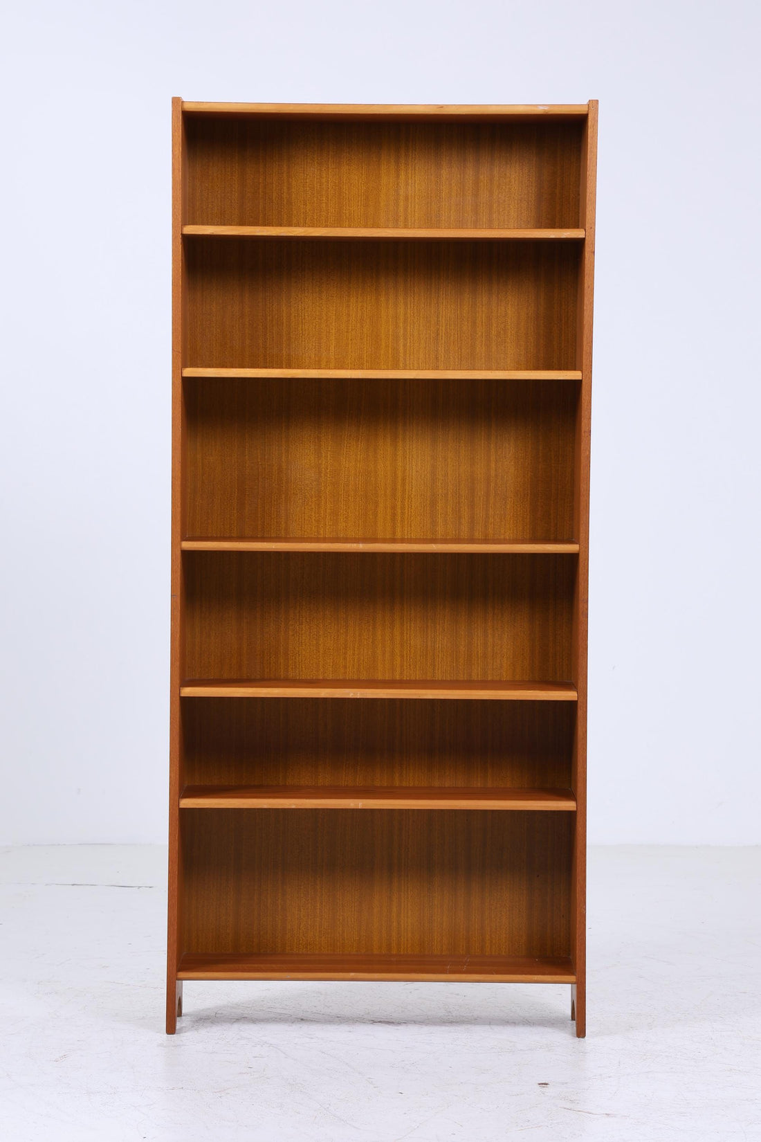 Vintage Teak Bücherregal | Mid Century Regal | 60er Jahre Retro Holz Aufbewahrung