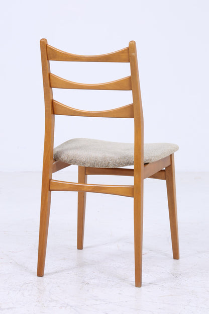 4er Set Vintage Holzstühle | Mid Century Küchen Stuhl Esszimmerstühle Vintage Retro 60er 70er Jahre