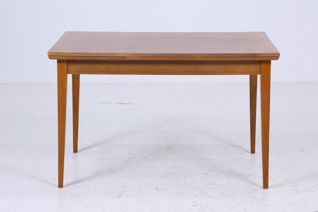 Vintage Küchentisch aus den 60ern | Mid Century Esstisch Tisch Retro 70er Holz Ausziehbar