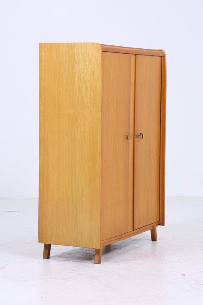 Vintage Wäscheschrank von Wilhelm Höltkemeyer 60er Jahre | Mid Century Schrank Fächerschrank Holz Retro Aufbewahrung