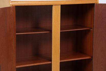 Vintage Wäscheschrank von Wilhelm Höltkemeyer 60er Jahre | Mid Century Schrank Fächerschrank Holz Retro Aufbewahrung