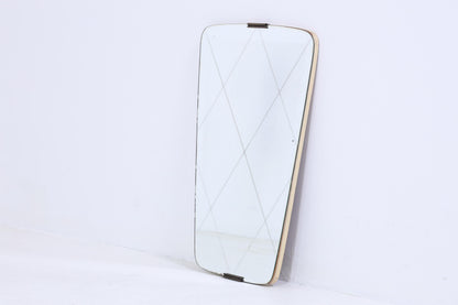 Vintage Spiegel 60er Jahre | Mid Century Hänge Spiegel Mirror Holz Retro Schräg Vintage
