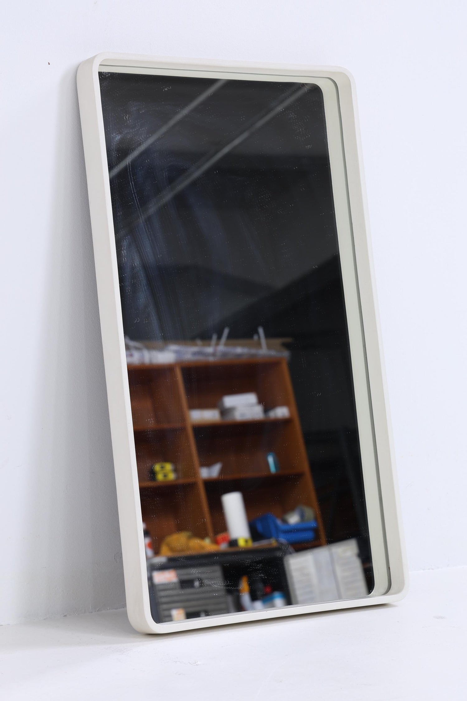 Vintage Spiegel 60er Jahre | Mid Century Hänge Spiegel Mirror Retro Schräg Vintage