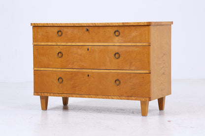 Vintage Schubladen Kommode | Mid Century Schubladen Schrank | Holz Aufbewahrung 60er 70er Jahre