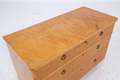 Vintage Schubladen Kommode | Mid Century Schubladen Schrank | Holz Aufbewahrung 60er 70er Jahre