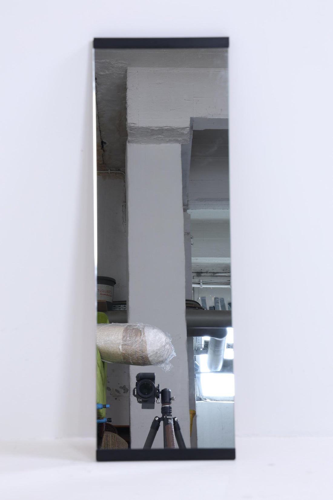 Vintage Spiegel 60er Jahre | Mid Century Hänge Spiegel Mirror Holz Retro Schräg Vintage