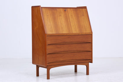 Vintage Teak Sekretär von Bernhard Pedersen &amp; Søn 60er Jahre | Mid Century Schreibtisch Schrank Arbeitstisch Retro Holz Aufbewahrung