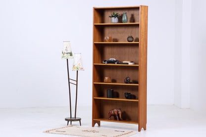 Vintage Teak Bücherregal | Mid Century Regal | 60er Jahre Retro Holz Aufbewahrung