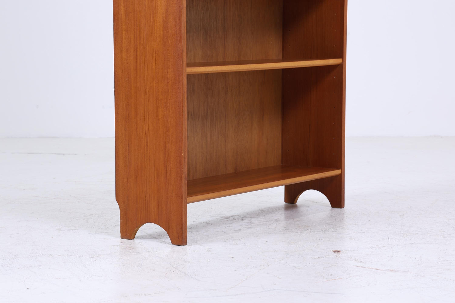 Vintage Teak Bücherregal | Mid Century Regal | 60er Jahre Retro Holz Aufbewahrung