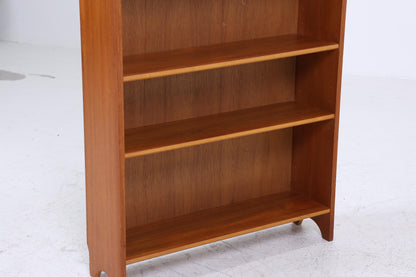 Vintage Teak Bücherregal | Mid Century Regal | 60er Jahre Retro Holz Aufbewahrung