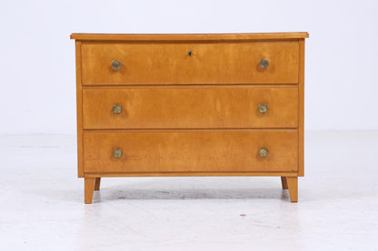 Vintage Schubladen Kommode | Mid Century Schubladen Schrank | Holz Aufbewahrung 60er 70er Jahre