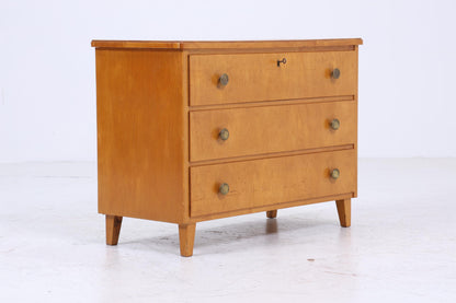 Vintage Schubladen Kommode | Mid Century Schubladen Schrank | Holz Aufbewahrung 60er 70er Jahre