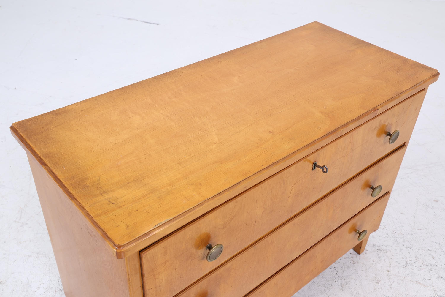 Vintage Schubladen Kommode | Mid Century Schubladen Schrank | Holz Aufbewahrung 60er 70er Jahre