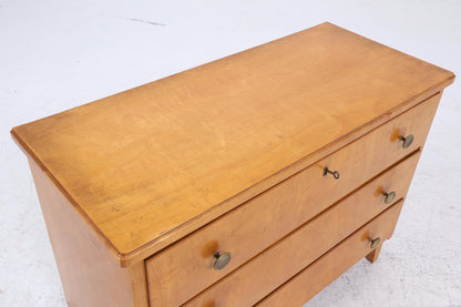 Vintage Schubladen Kommode | Mid Century Schubladen Schrank | Holz Aufbewahrung 60er 70er Jahre