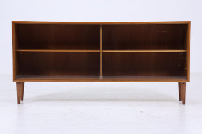 Vintage Glas Sideboard 60er Jahre |  Platon Serie by Lothar Wegner -  Mid Century Vitrine Holz Design 4/4