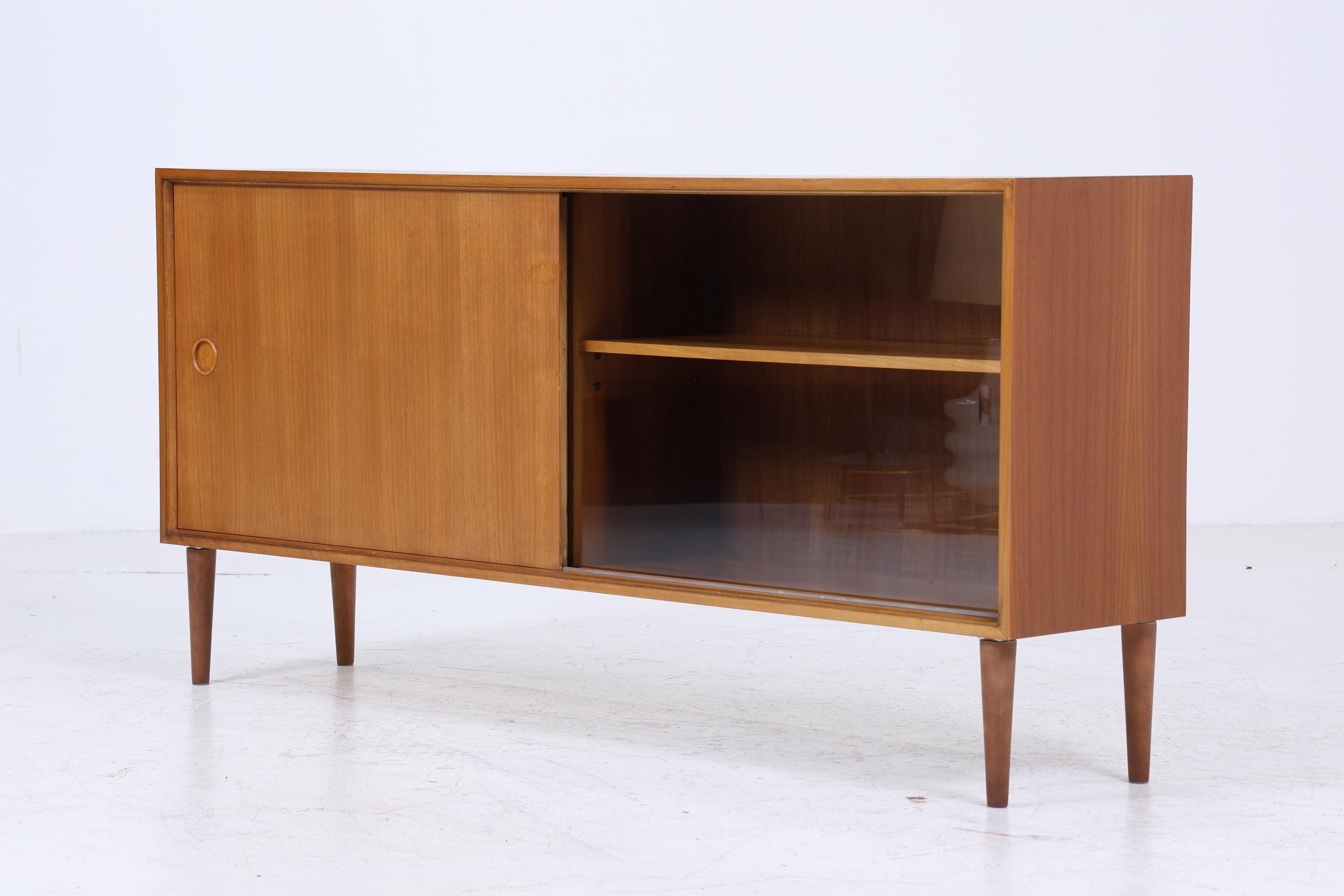 Vintage Sideboard 60er Jahre |  Platon Serie by Lothar Wegner -  Mid Century Vitrine Holz Design
