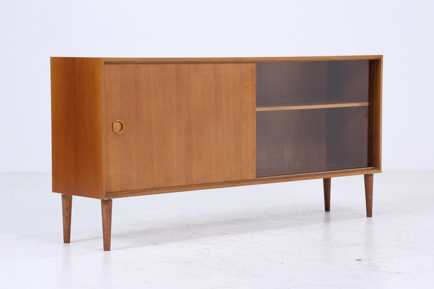 Vintage Sideboard 60er Jahre |  Platon Serie by Lothar Wegner -  Mid Century Vitrine Holz Design