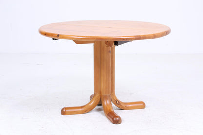Vintage Küchentisch aus Kiefernholz 60er Jahre | Mid Century Esstisch Tisch Retro 70er Holz Ausziehbar