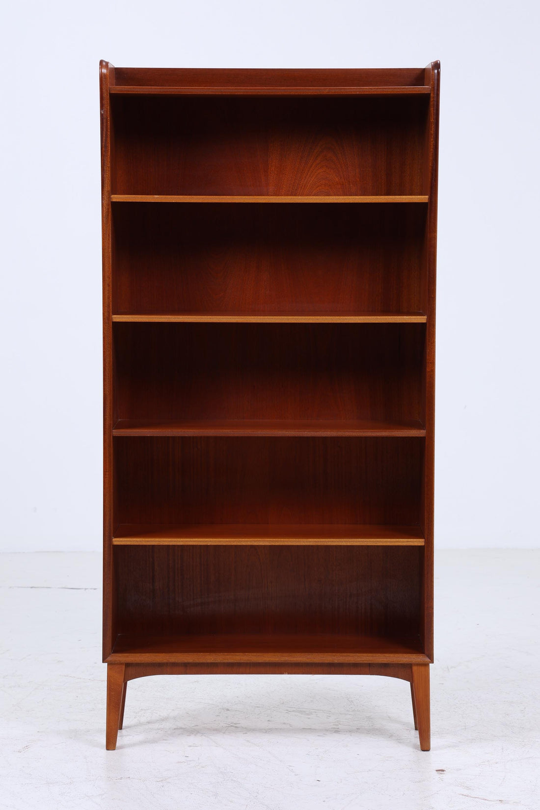Vintage Bücherregal 60er Jahre | Mid Century Regal aus Holz | Retro Regal Holz Aufbewahrung
