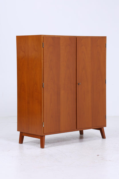 Zeitloser Vintage Schrank 60er Jahre | Mid Century Wäscheschrank Schubladen Fächerschrank Holz Retro Aufbewahrung