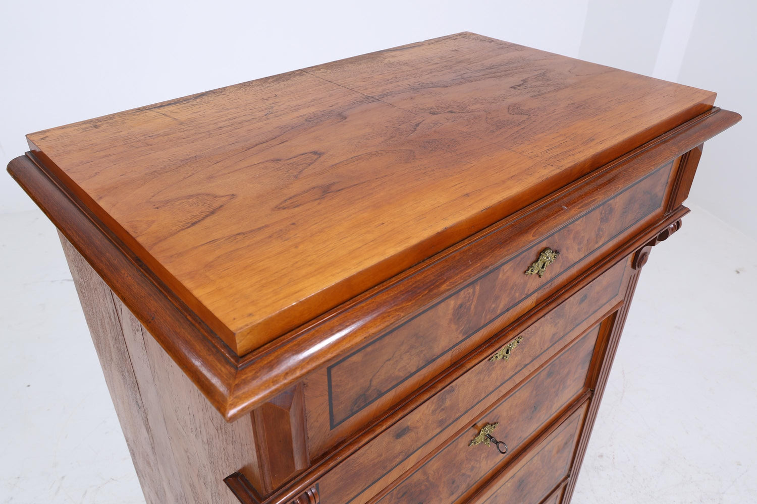 ❌SALE❌ Vintage Biedermeier Schubladen Kommode | Antik Schubladen Schrank Retro Büroschrank Aufbewahrung  Holz