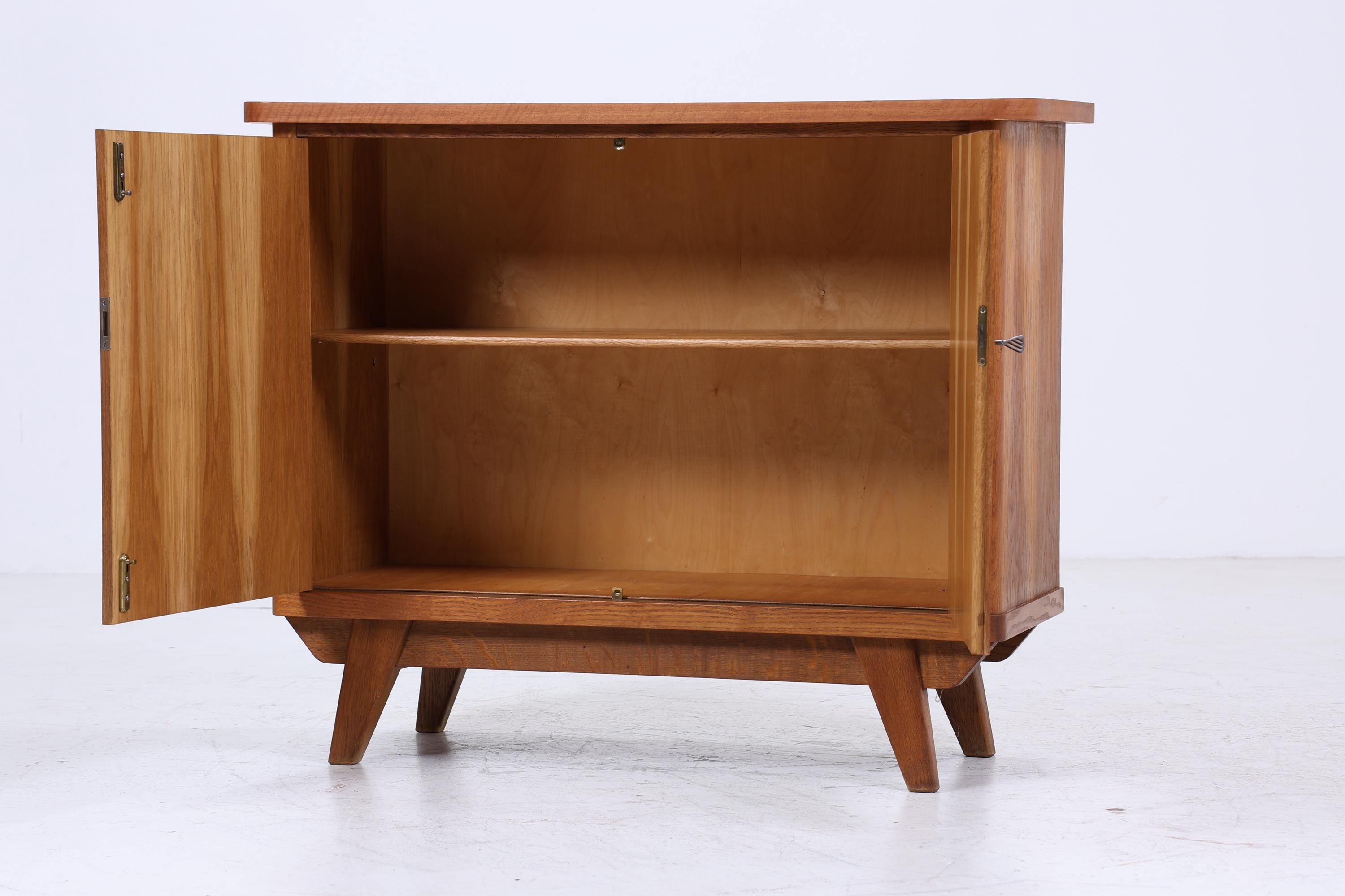 Wunderschöne Vintage Kommode 60er | Mid Century Schrank | Kleines Sideboard Retro Holz Aufbewahrung