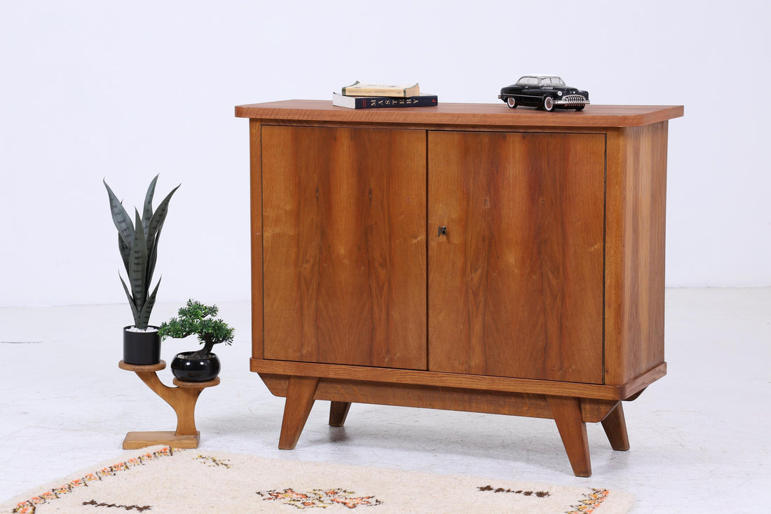 Wunderschöne Vintage Kommode 60er | Mid Century Schrank | Kleines Sideboard Retro Holz Aufbewahrung
